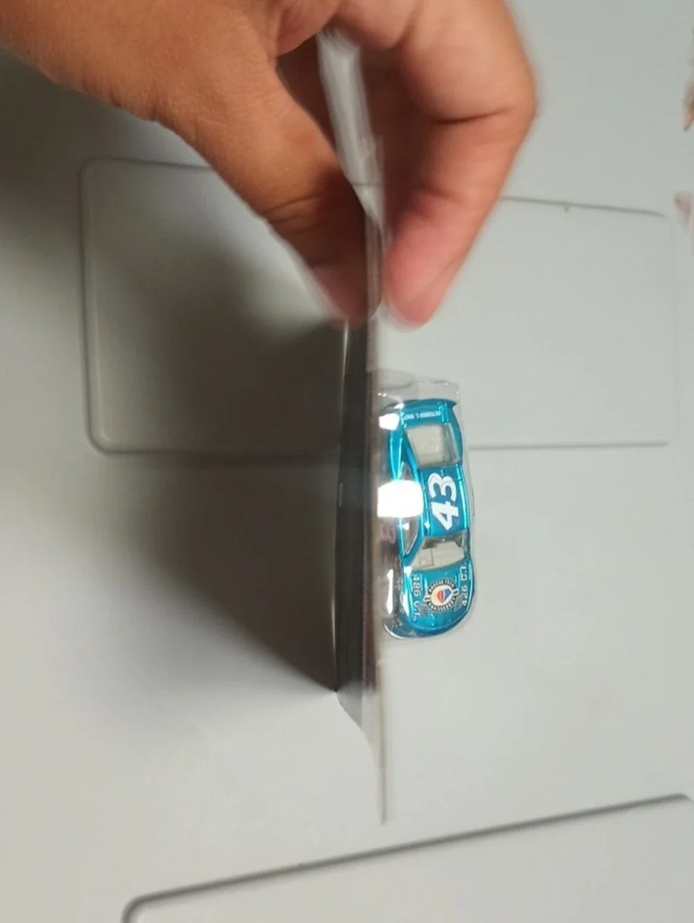 Richard Petty #43 Die-Cast Race Car - Metallic Teal